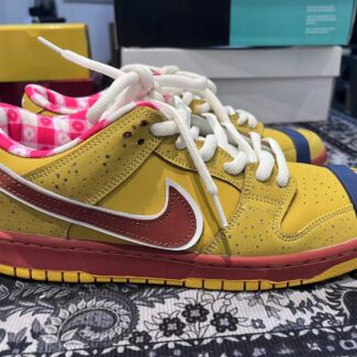 Nike SB Dunk Low Yellow Lobster Shoes