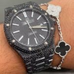 Iced Out VVS Moissanite Diamond AP Audemars Piguet Bust Down Luxury Watch (Pass Diamond Tester)
